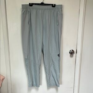 Adidas Gray/Green Athletic Pants